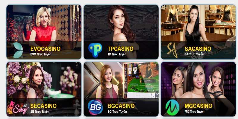 Tổng quan các sảnh game casino 99OK