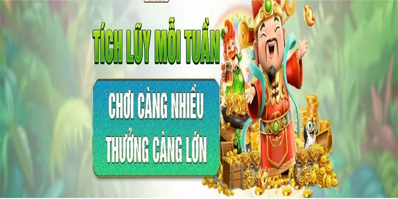 Các thông tin cơ bản thưởng tích lũy tuần 99OK